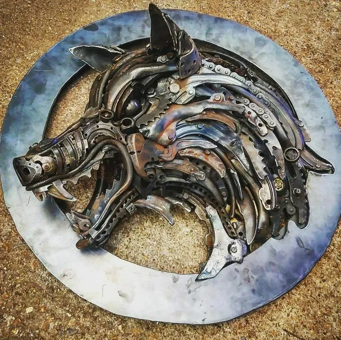 56 Amazing Sculptures Made Out Of Scrap Metal By Alan Williams