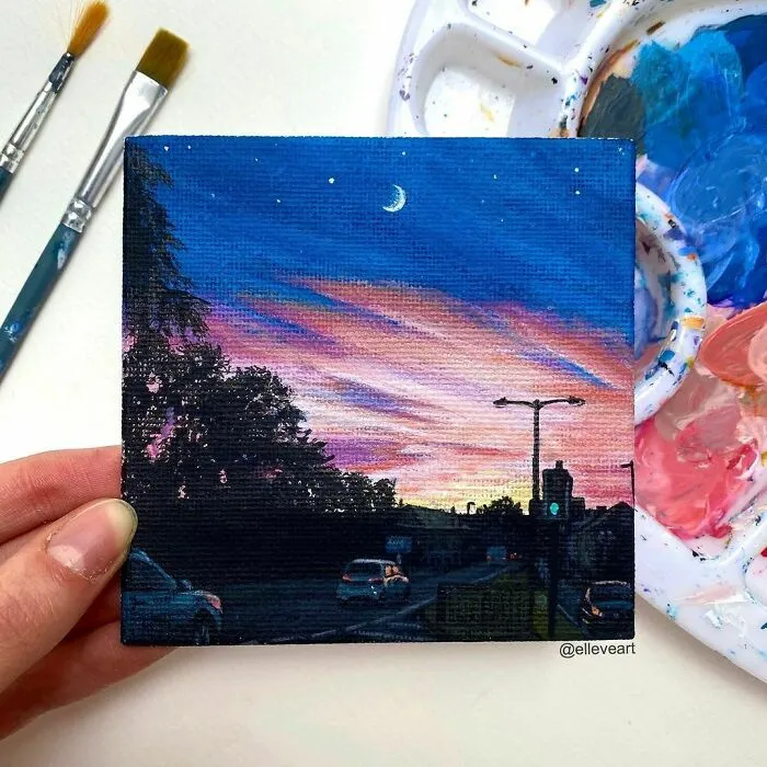 I Create Miniature Paintings Based On Memories And Moments From My Life, Here Are My Best 70 Works