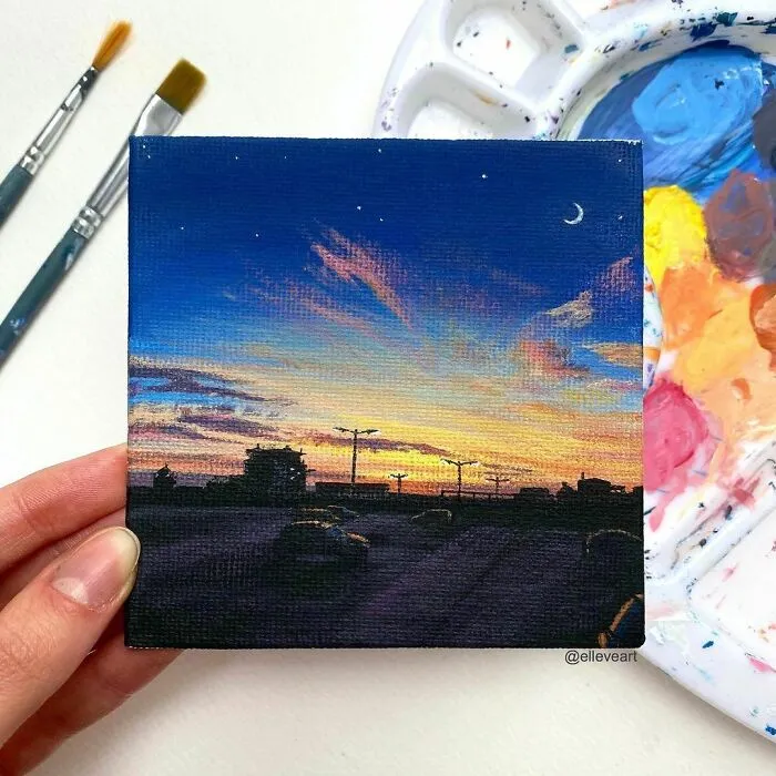 I Create Miniature Paintings Based On Memories And Moments From My Life, Here Are My Best 70 Works