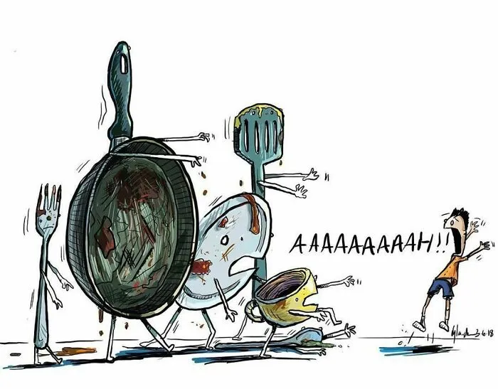These 40 Comics By This Artist Show The Quirky Perspective Of Non-Living Objects And What Would Happen If They Could Talk