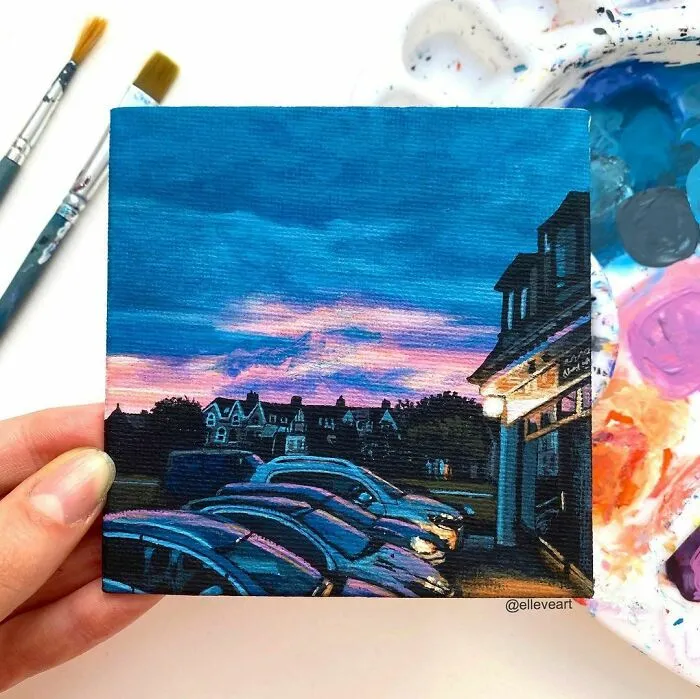 I Create Miniature Paintings Based On Memories And Moments From My Life, Here Are My Best 70 Works