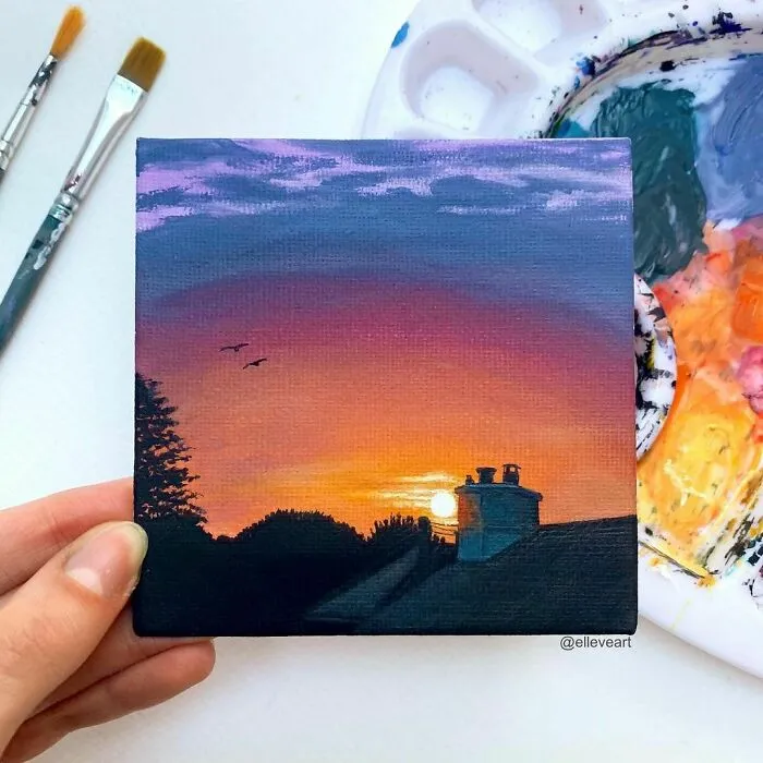 I Create Miniature Paintings Based On Memories And Moments From My Life, Here Are My Best 70 Works
