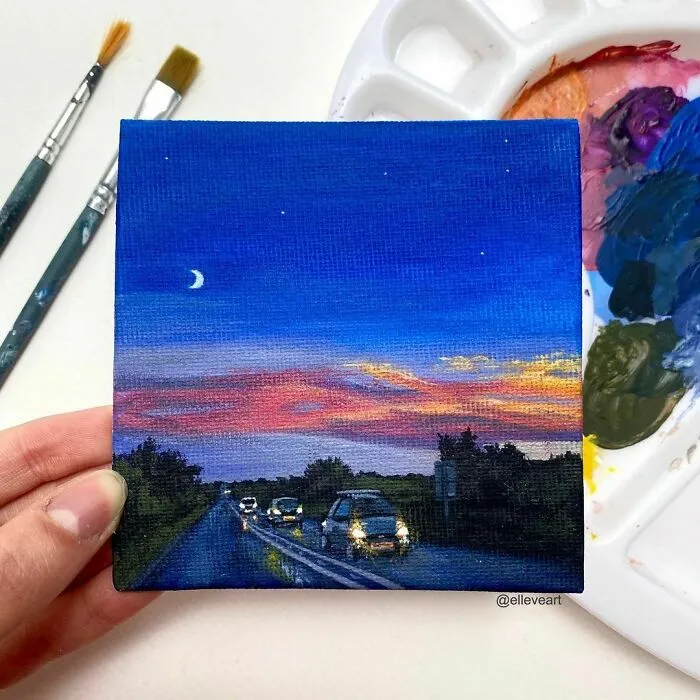 I Create Miniature Paintings Based On Memories And Moments From My Life, Here Are My Best 70 Works