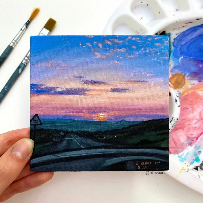 I Create Miniature Paintings Based On Memories And Moments From My Life, Here Are My Best 70 Works