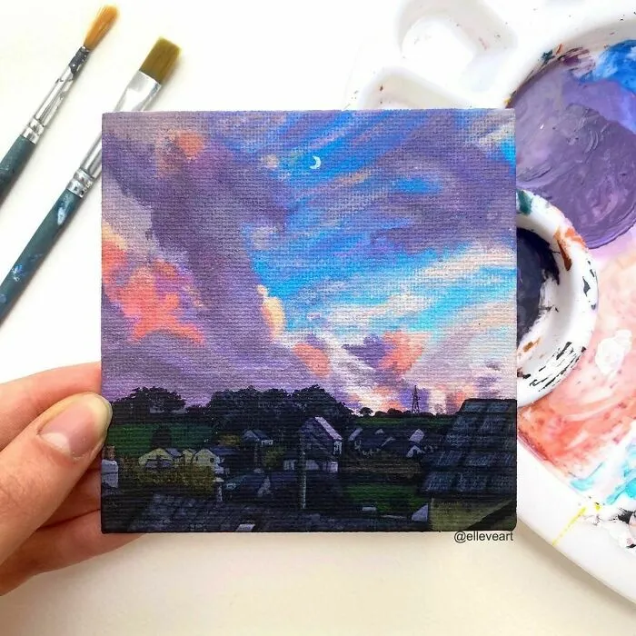 I Create Miniature Paintings Based On Memories And Moments From My Life, Here Are My Best 70 Works
