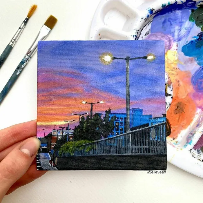 I Create Miniature Paintings Based On Memories And Moments From My Life, Here Are My Best 70 Works