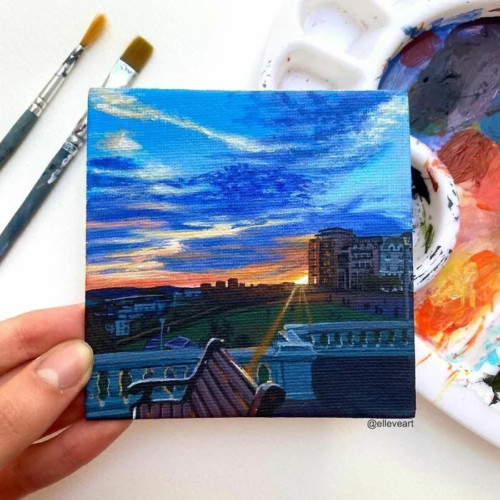I Create Miniature Paintings Based On Memories And Moments From My Life, Here Are My Best 70 Works