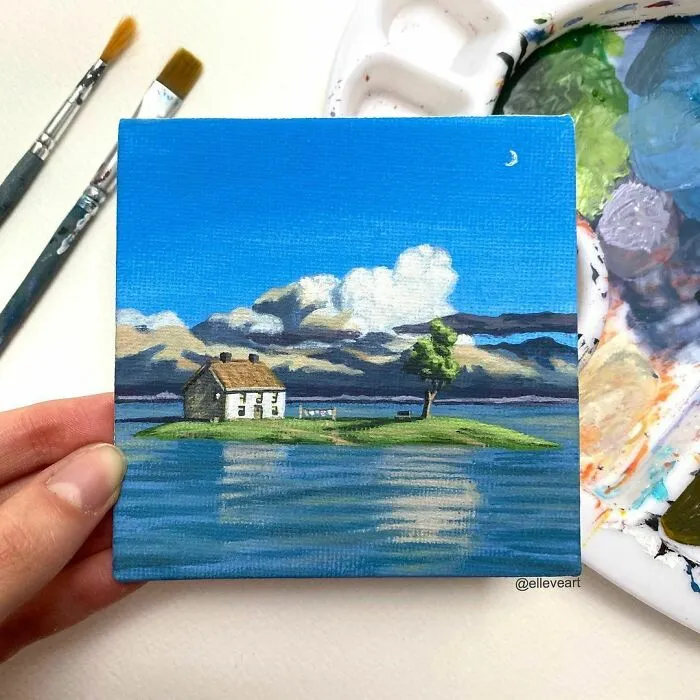 I Create Miniature Paintings Based On Memories And Moments From My Life, Here Are My Best 70 Works