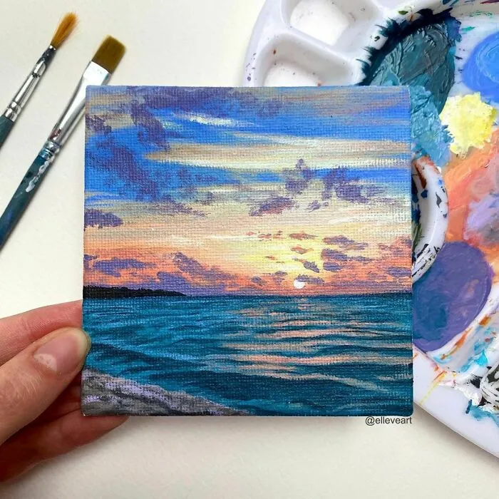 I Create Miniature Paintings Based On Memories And Moments From My Life, Here Are My Best 70 Works