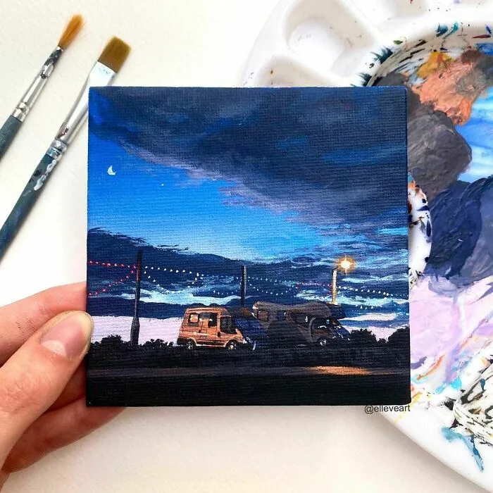 I Create Miniature Paintings Based On Memories And Moments From My Life, Here Are My Best 70 Works