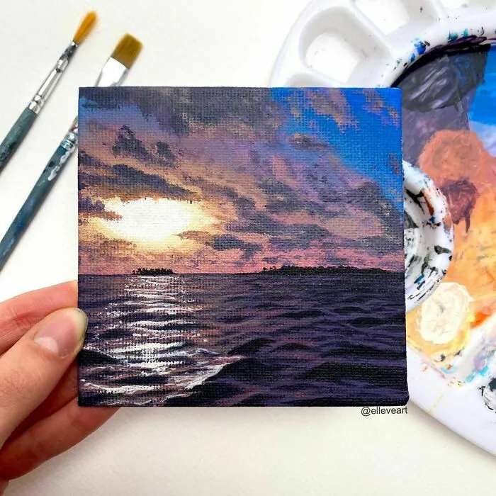 I Create Miniature Paintings Based On Memories And Moments From My Life, Here Are My Best 70 Works