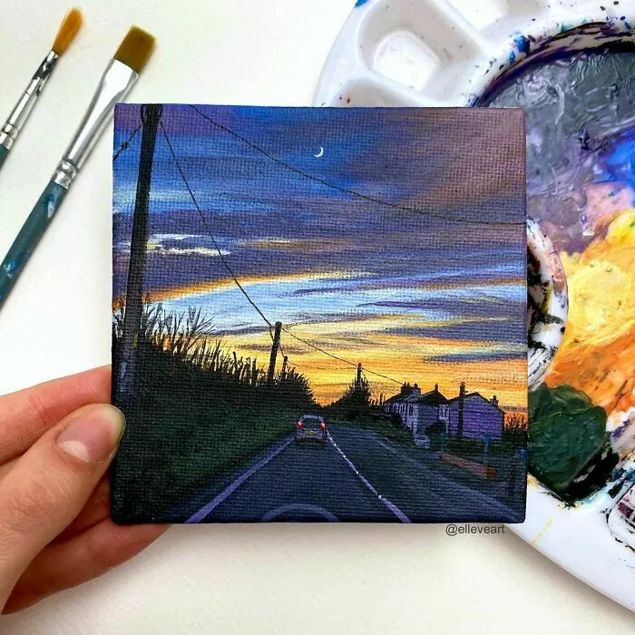 I Create Miniature Paintings Based On Memories And Moments From My Life, Here Are My Best 70 Works