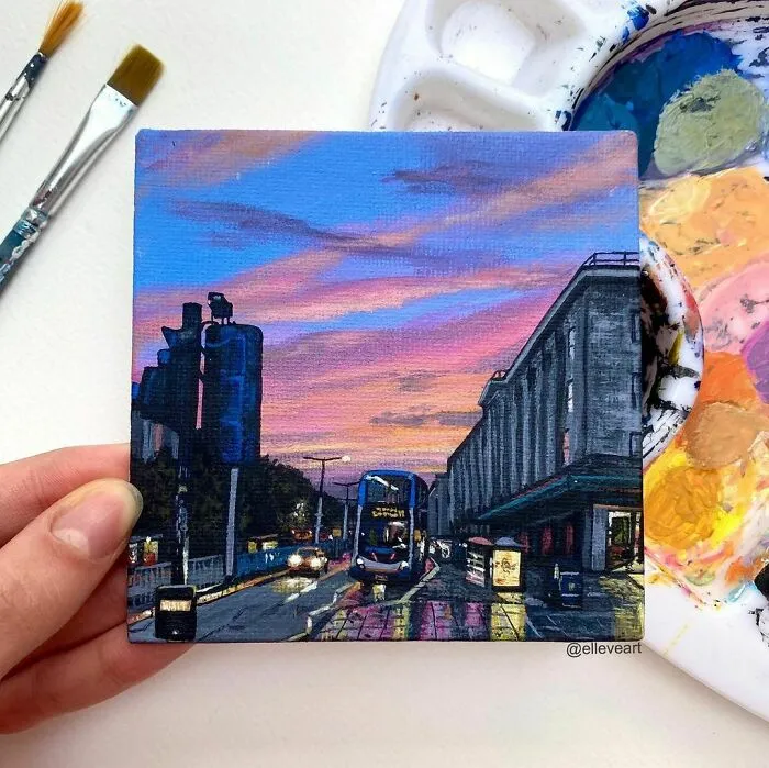I Create Miniature Paintings Based On Memories And Moments From My Life, Here Are My Best 70 Works