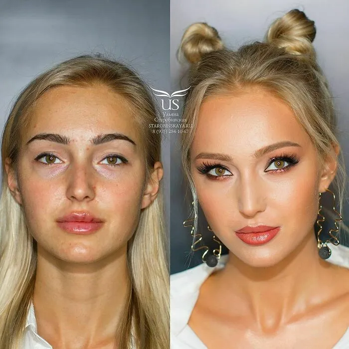 30 Before & After Pics Of This Makeup Artist's Clients That Shows The Power Of A Good Makeup Artist