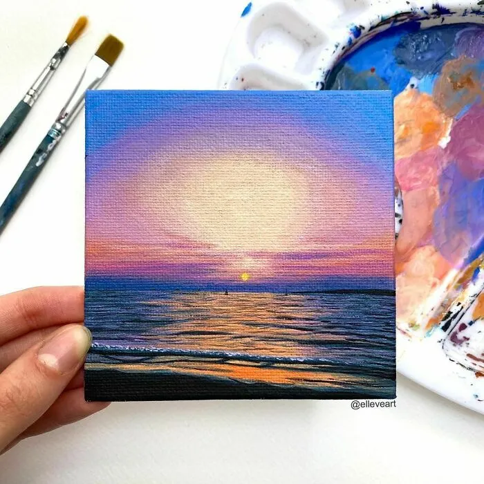 I Create Miniature Paintings Based On Memories And Moments From My Life, Here Are My Best 70 Works