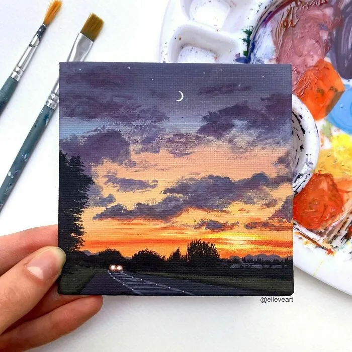 I Create Miniature Paintings Based On Memories And Moments From My Life, Here Are My Best 70 Works
