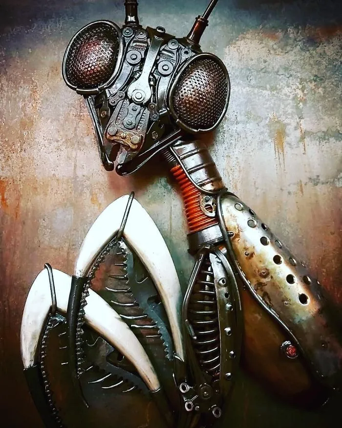 56 Amazing Sculptures Made Out Of Scrap Metal By Alan Williams