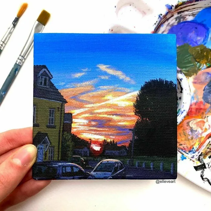 I Create Miniature Paintings Based On Memories And Moments From My Life, Here Are My Best 70 Works