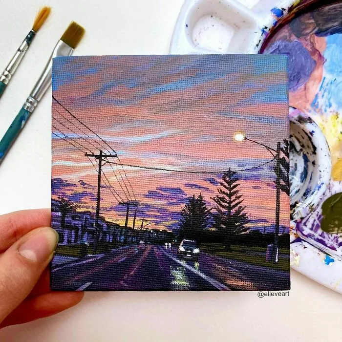 I Create Miniature Paintings Based On Memories And Moments From My Life, Here Are My Best 70 Works