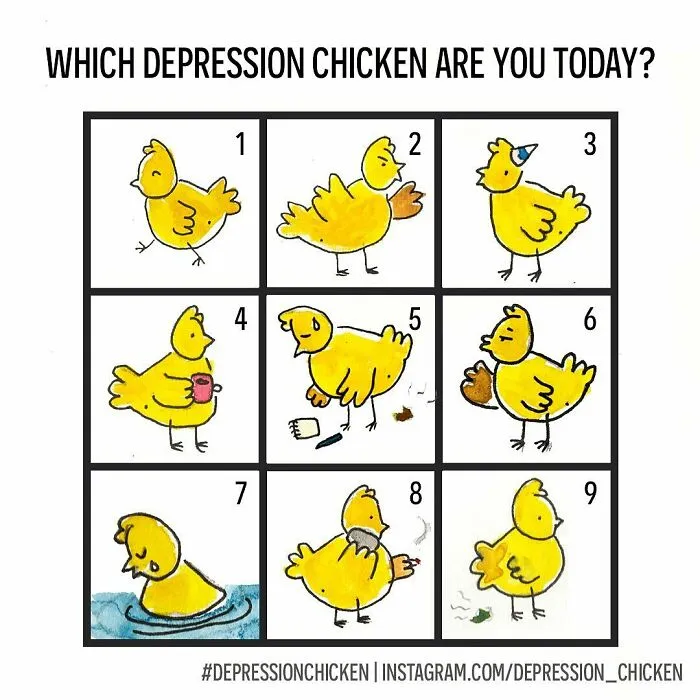 I Draw Silly Comics About My Mental Health To Help Me Deal With Depression And Anxiety (37 Pics)