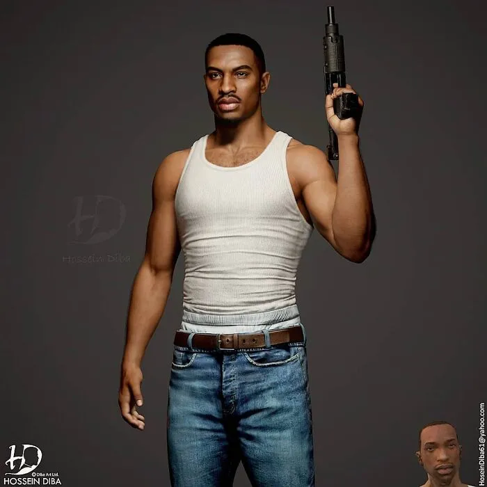 Carl Johnson From GTA: San Andreas