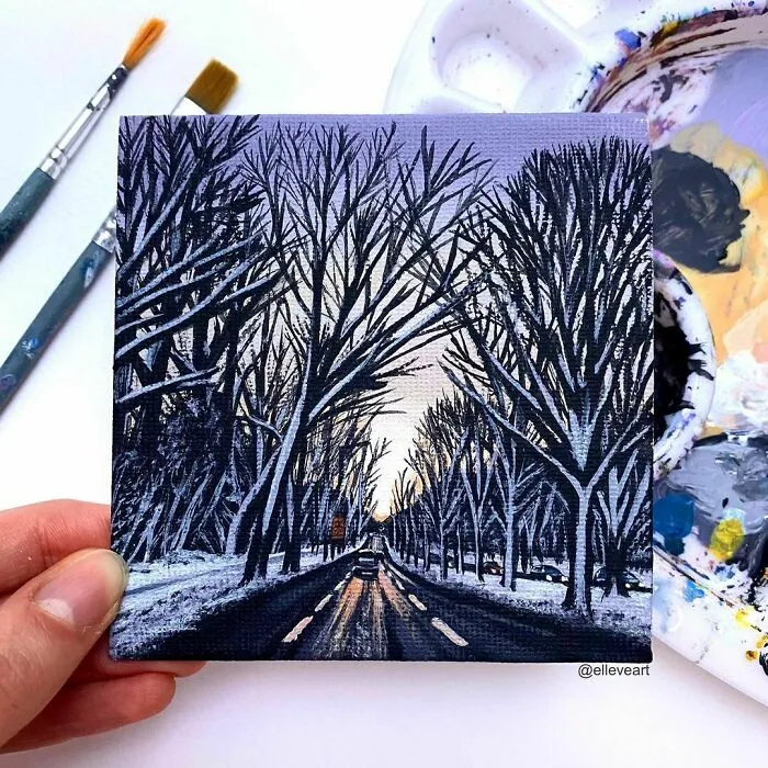 I Create Miniature Paintings Based On Memories And Moments From My Life, Here Are My Best 70 Works