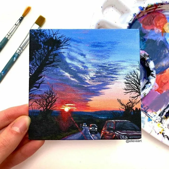 I Create Miniature Paintings Based On Memories And Moments From My Life, Here Are My Best 70 Works