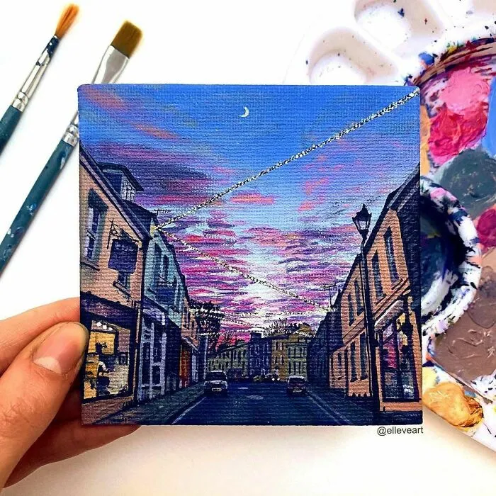 I Create Miniature Paintings Based On Memories And Moments From My Life, Here Are My Best 70 Works