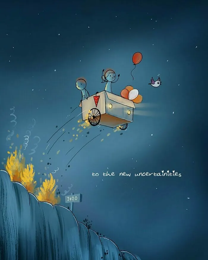 Artist Draws Adorable Illustrations About Love And Life, Here Are 62 Of The Best