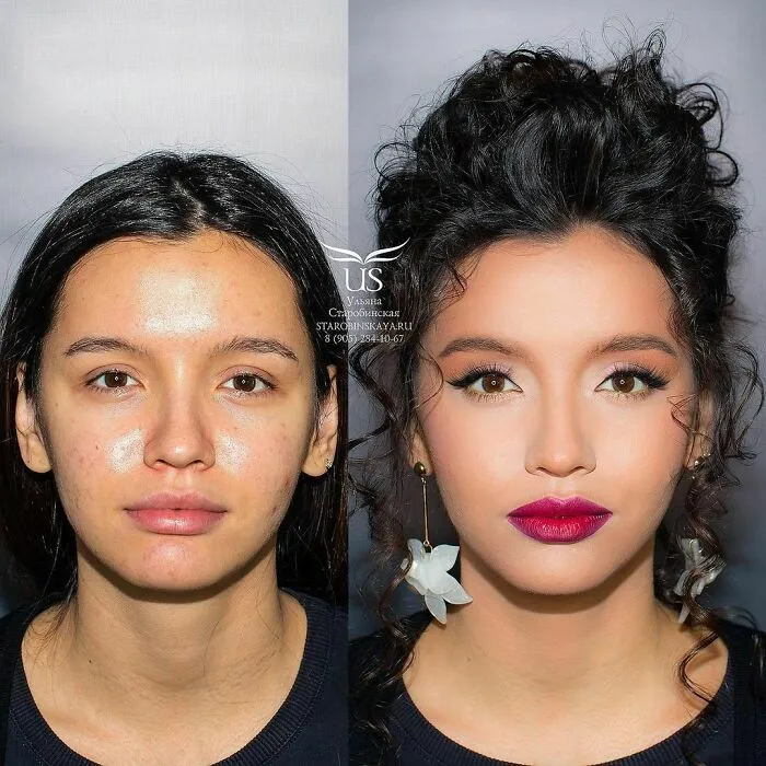 30 Before & After Pics Of This Makeup Artist's Clients That Shows The Power Of A Good Makeup Artist
