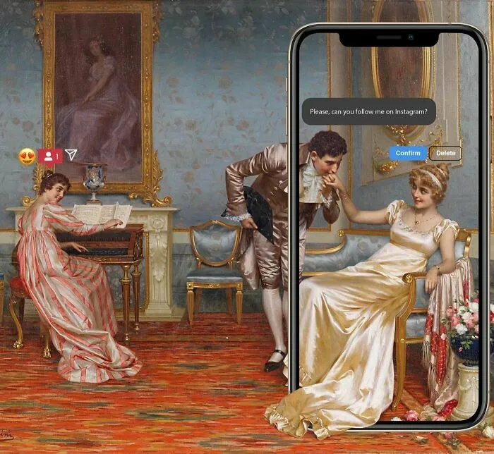 "Can You Follow Me On Instagram?" A Different Way To Be Romantic Nowadays. Sad Story. The End