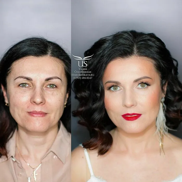 30 Before & After Pics Of This Makeup Artist's Clients That Shows The Power Of A Good Makeup Artist
