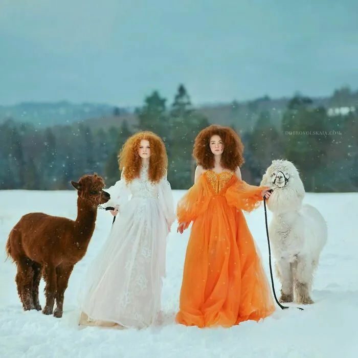 The Incredible Bond Between Animals And People In The Magical Photography Of Anastasiya Dobrovolskaya (40 Pics)
