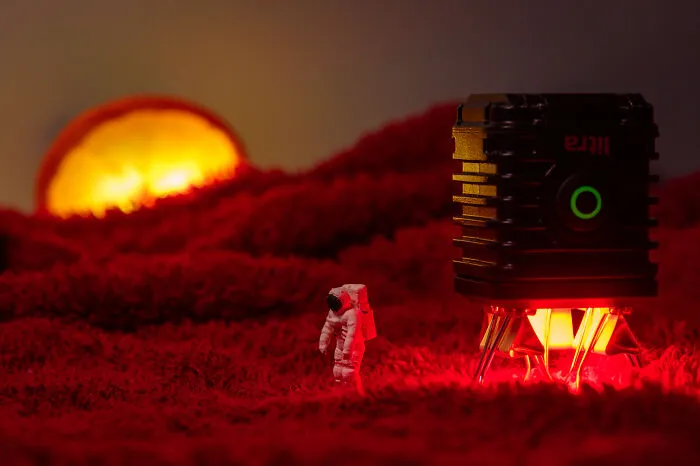 The Towel Mars Sunset