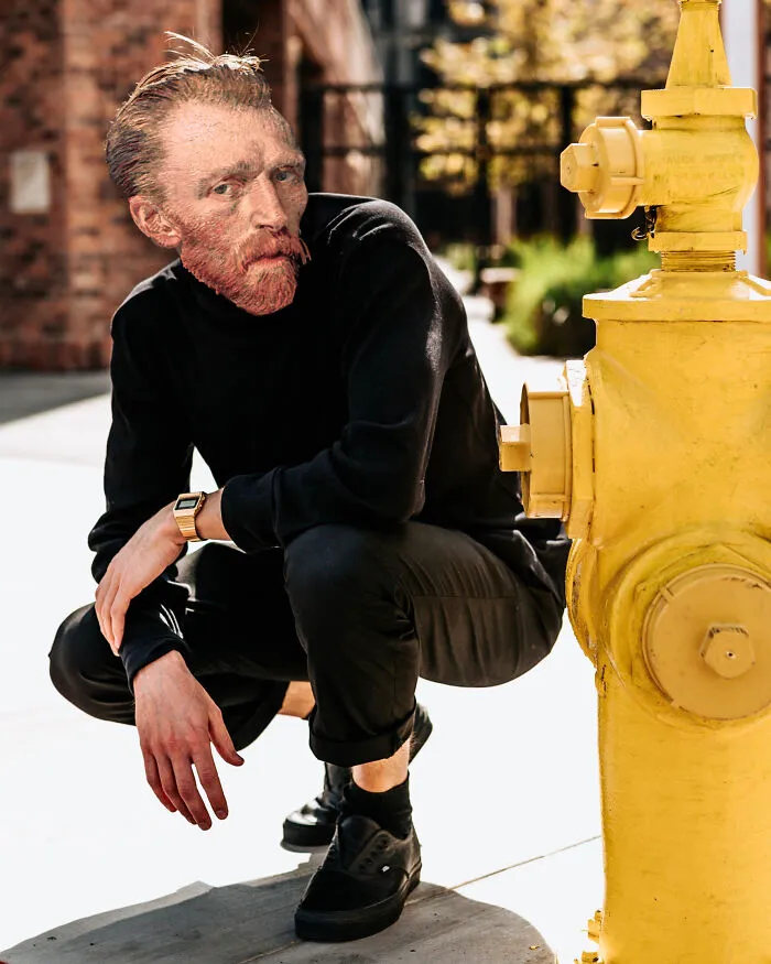 Mona Lisa, Frida Kahlo & Vincent Van Gogh : Nowadays, Outside The Frame