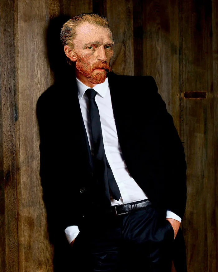 Mona Lisa, Frida Kahlo & Vincent Van Gogh : Nowadays, Outside The Frame