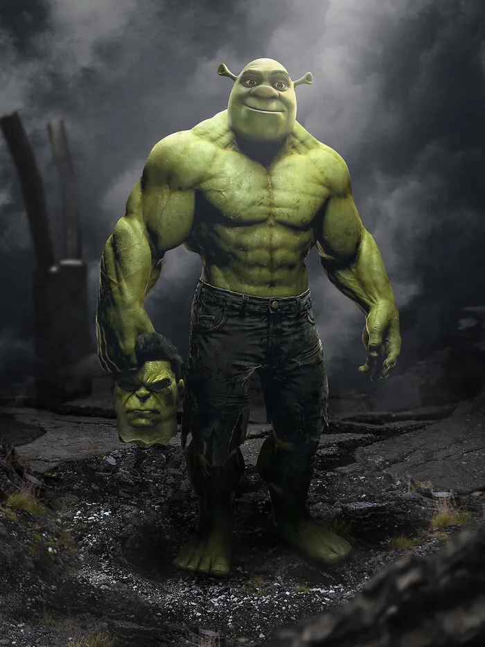 Hulk And Shrek