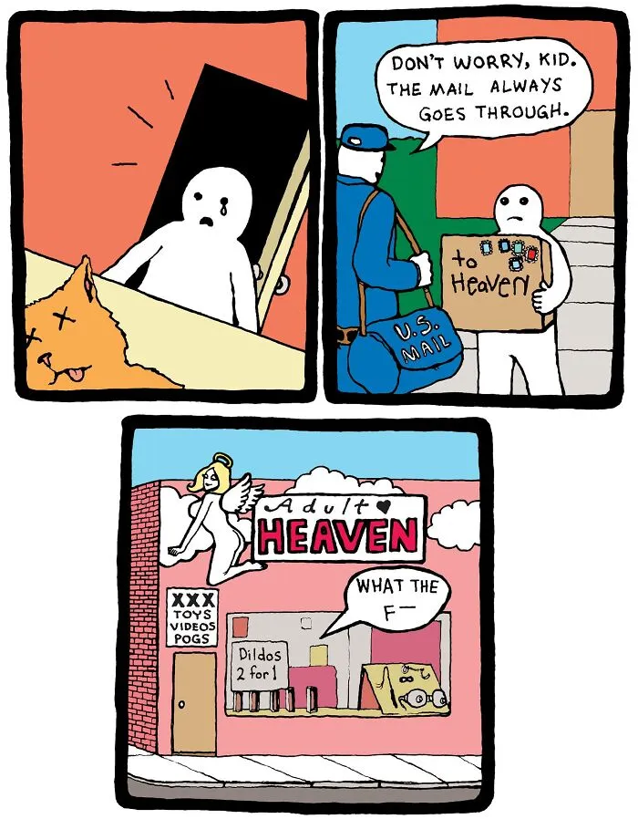 50 More Absurd Dark Humor Comics By 'Perry Bible Fellowship'