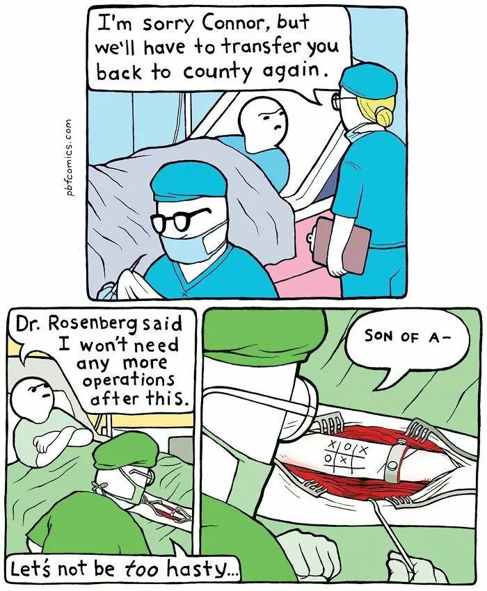 50 More Absurd Dark Humor Comics By 'Perry Bible Fellowship'