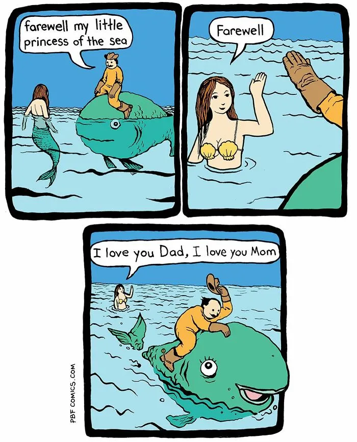50 More Absurd Dark Humor Comics By 'Perry Bible Fellowship'