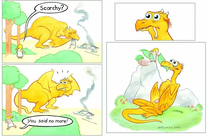 50 More Absurd Dark Humor Comics By 'Perry Bible Fellowship'