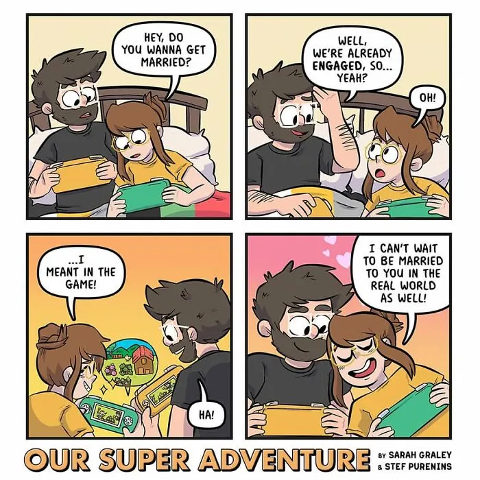 30 New Relatable And Funny Comics About Everyday Life With Four Cats And A Fiancé By This UK Artist