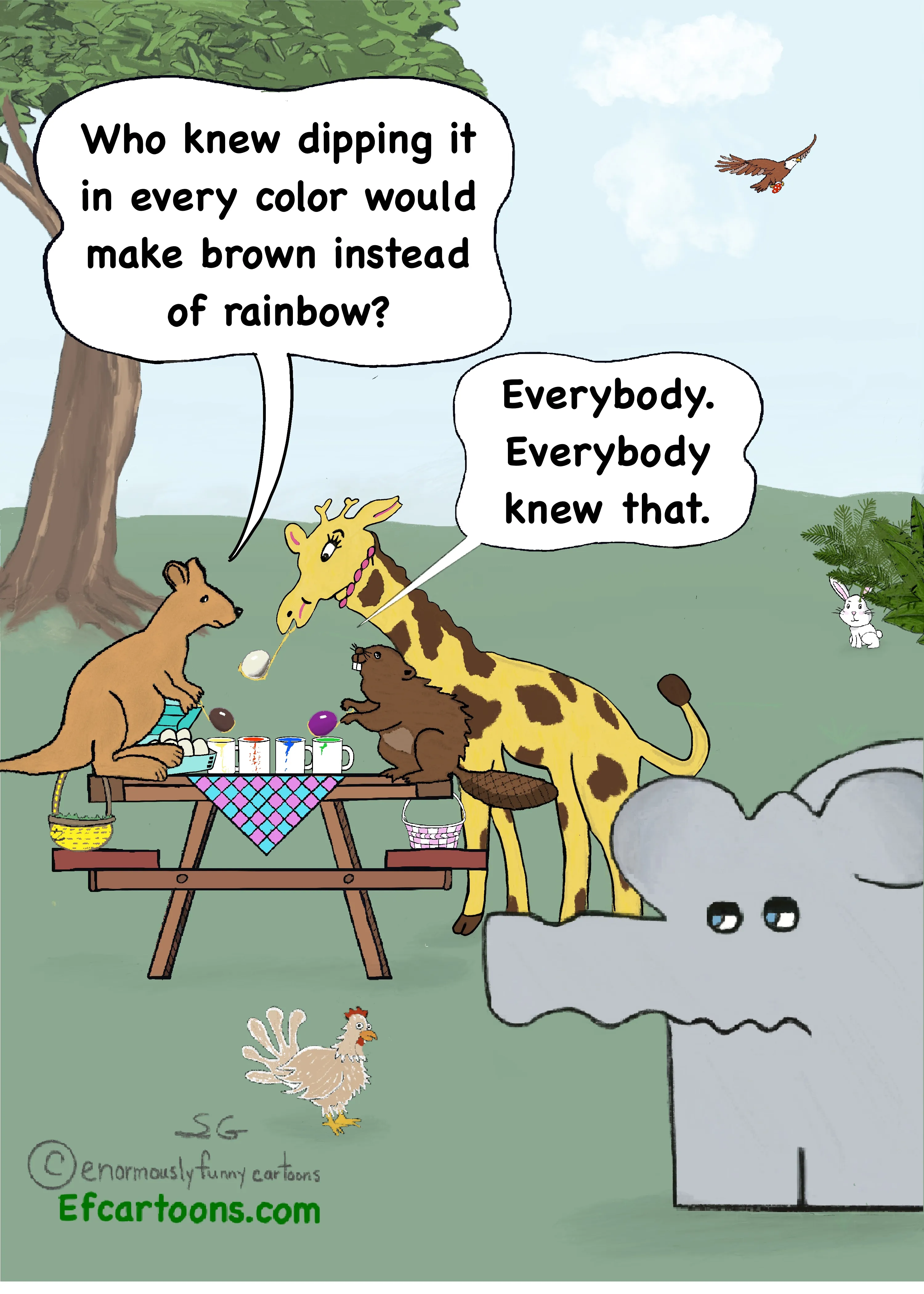 Enormously Funny Cartoons Celebrates Spring