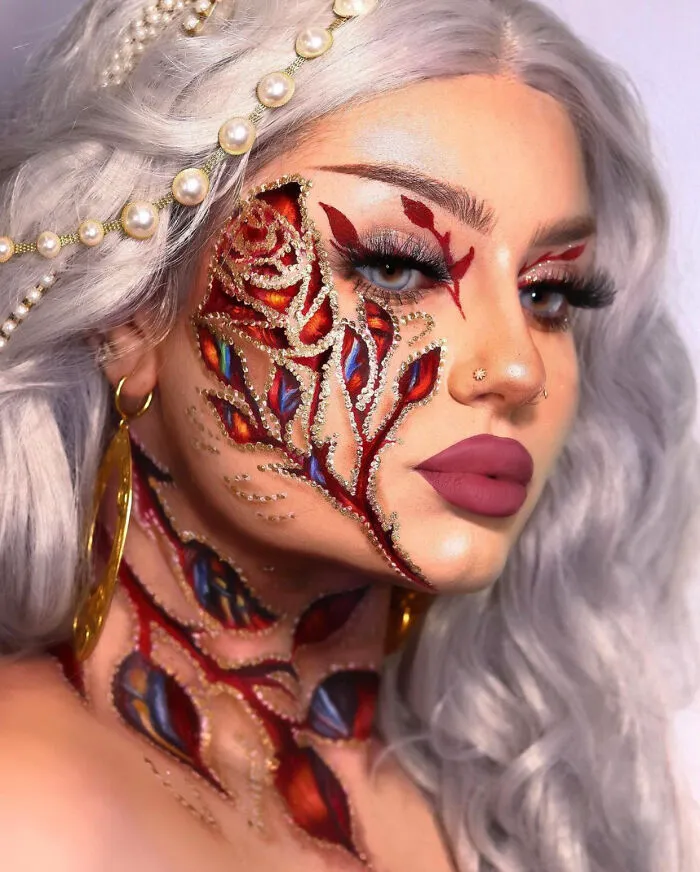 I Use Makeup To Create Art On My Face (107 Pics)
