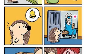 My 45 New Comics About A Blue Llama That Supports His Friends In A Wholesome Way