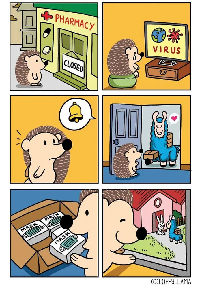 I Create These Adorable Animal Comics To Brighten Your Day(20 New Pics)