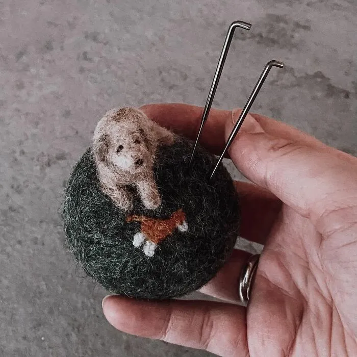 I've Been Creating Heartwarming Wool Families For A Year (40 Pics)