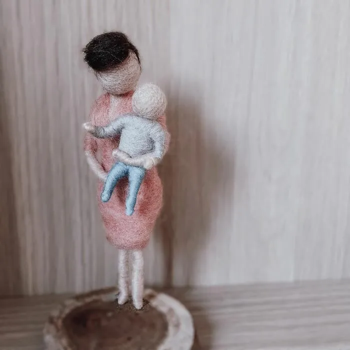I've Been Creating Heartwarming Wool Families For A Year (40 Pics)