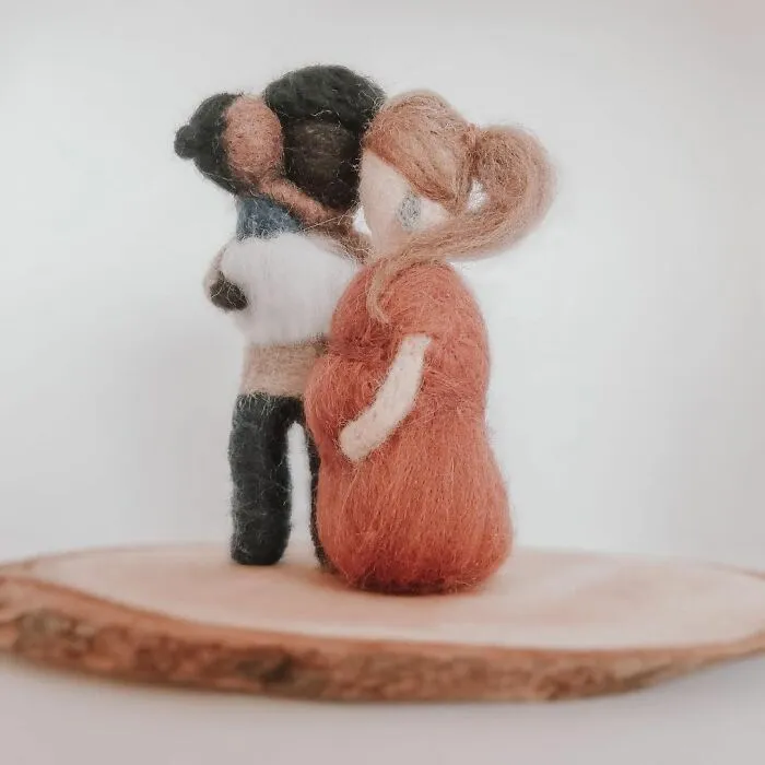 I've Been Creating Heartwarming Wool Families For A Year (40 Pics)