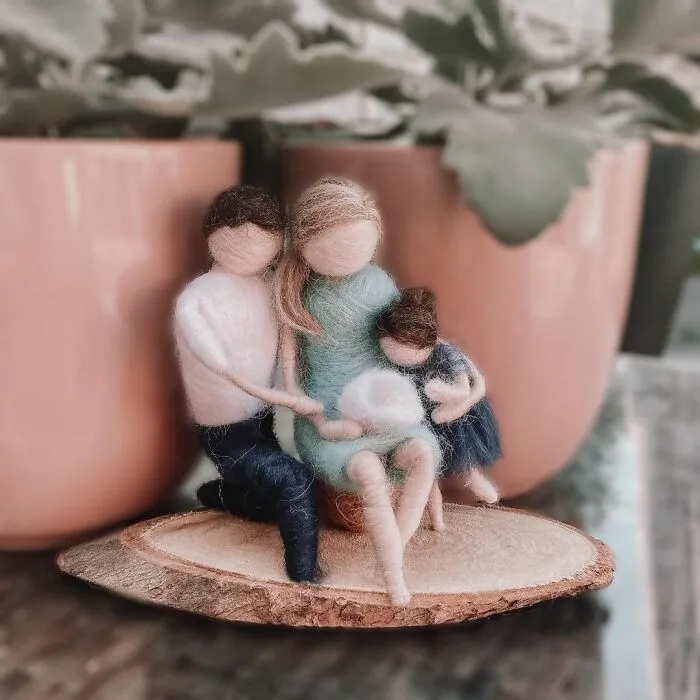 I've Been Creating Heartwarming Wool Families For A Year (40 Pics)